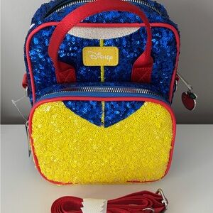Disney Sequin Snow White crossbody bag - Red, Blue and Yellow